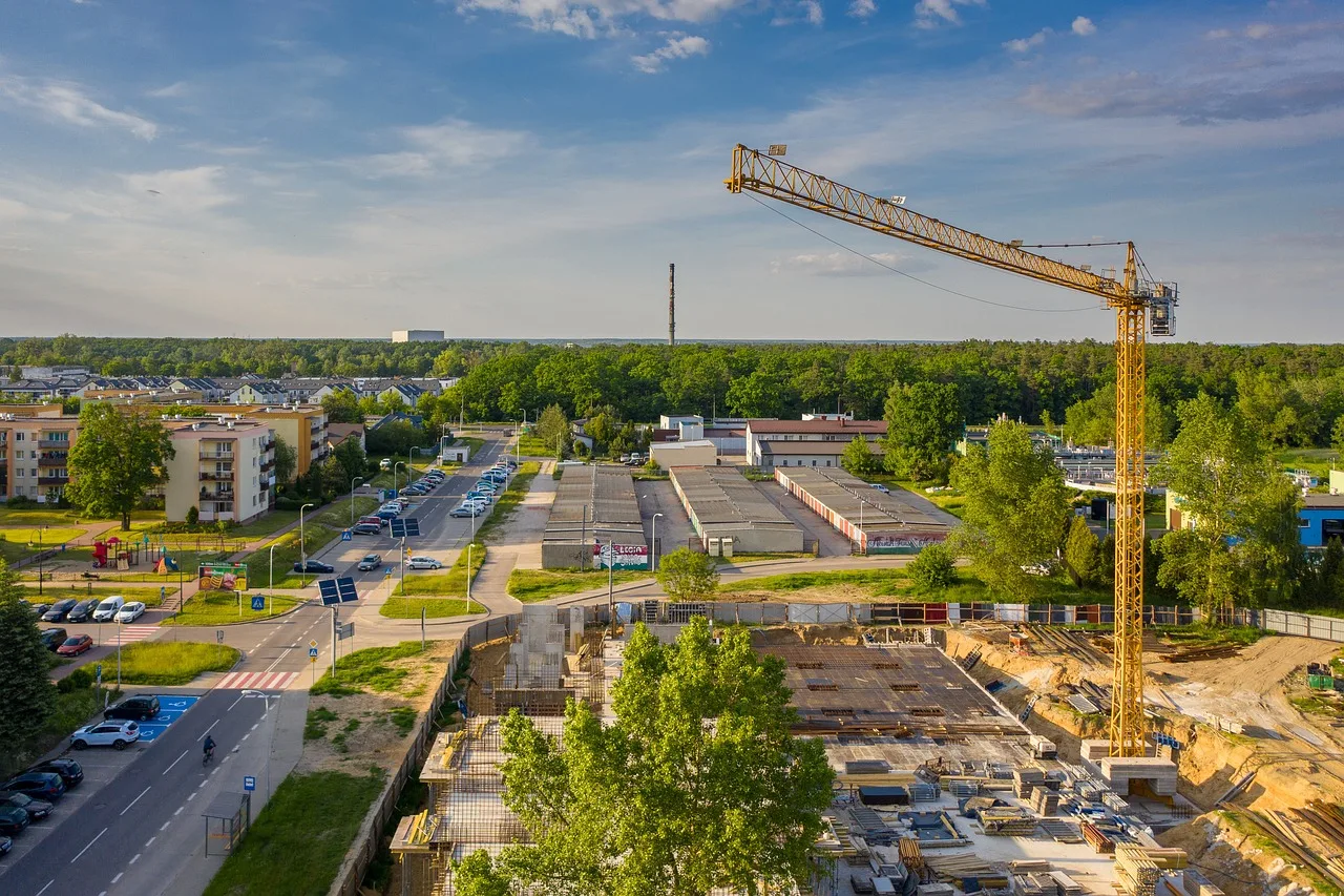 Immagine cantiere in costruzione